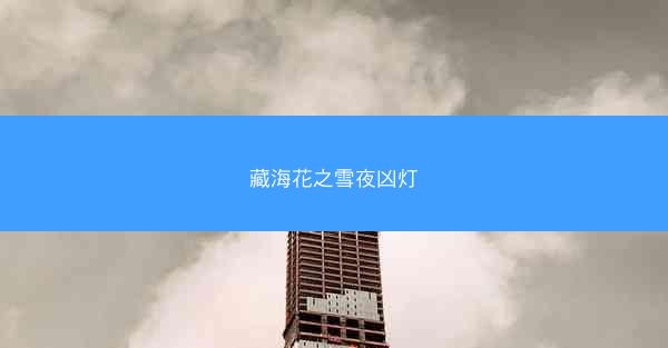 藏海花之雪夜凶灯